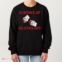 Elbows Up Gloves Off Canada Free Proud Canadian Women's Sweatshirt thumb 0