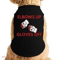 Elbows Up Gloves Off Canada Free Proud Canadian Doggie Tank thumb 0