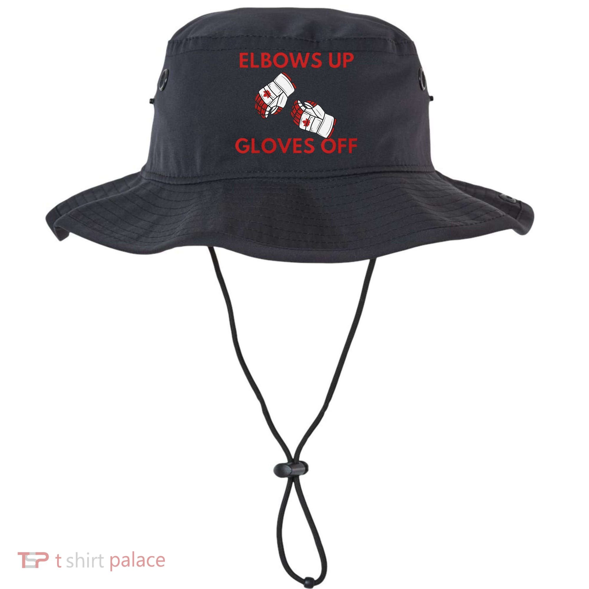 Elbows Up Gloves Off Canada Free Proud Canadian Bucket Hat