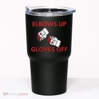 Elbows Up Gloves Off Canada Free Proud Canadian Tumbler thumb 0