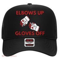 Elbows Up Gloves Off Canada Free Proud Canadian Hat thumb 0