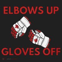 Elbows Up Gloves Off Canada Free Proud Canadian Hat thumb 2