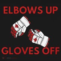 Elbows Up Gloves Off Canada Free Proud Canadian Toddler Hoodie thumb 2