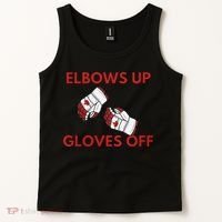 Elbows Up Gloves Off Canada Free Proud Canadian Tank Top thumb 2