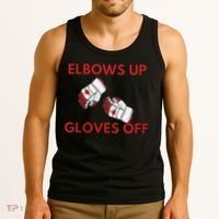 Elbows Up Gloves Off Canada Free Proud Canadian Tank Top thumb 3