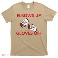 Elbows Up Gloves Off Canada Free Proud Canadian T-Shirt thumb 0