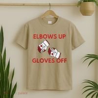 Elbows Up Gloves Off Canada Free Proud Canadian T-Shirt thumb 2