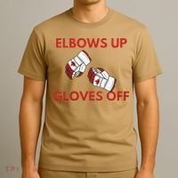 Elbows Up Gloves Off Canada Free Proud Canadian T-Shirt thumb 3