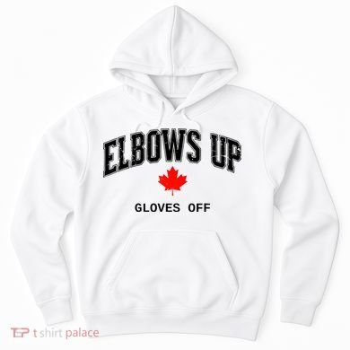Elbows Up Gloves Off Vintage Hoodie