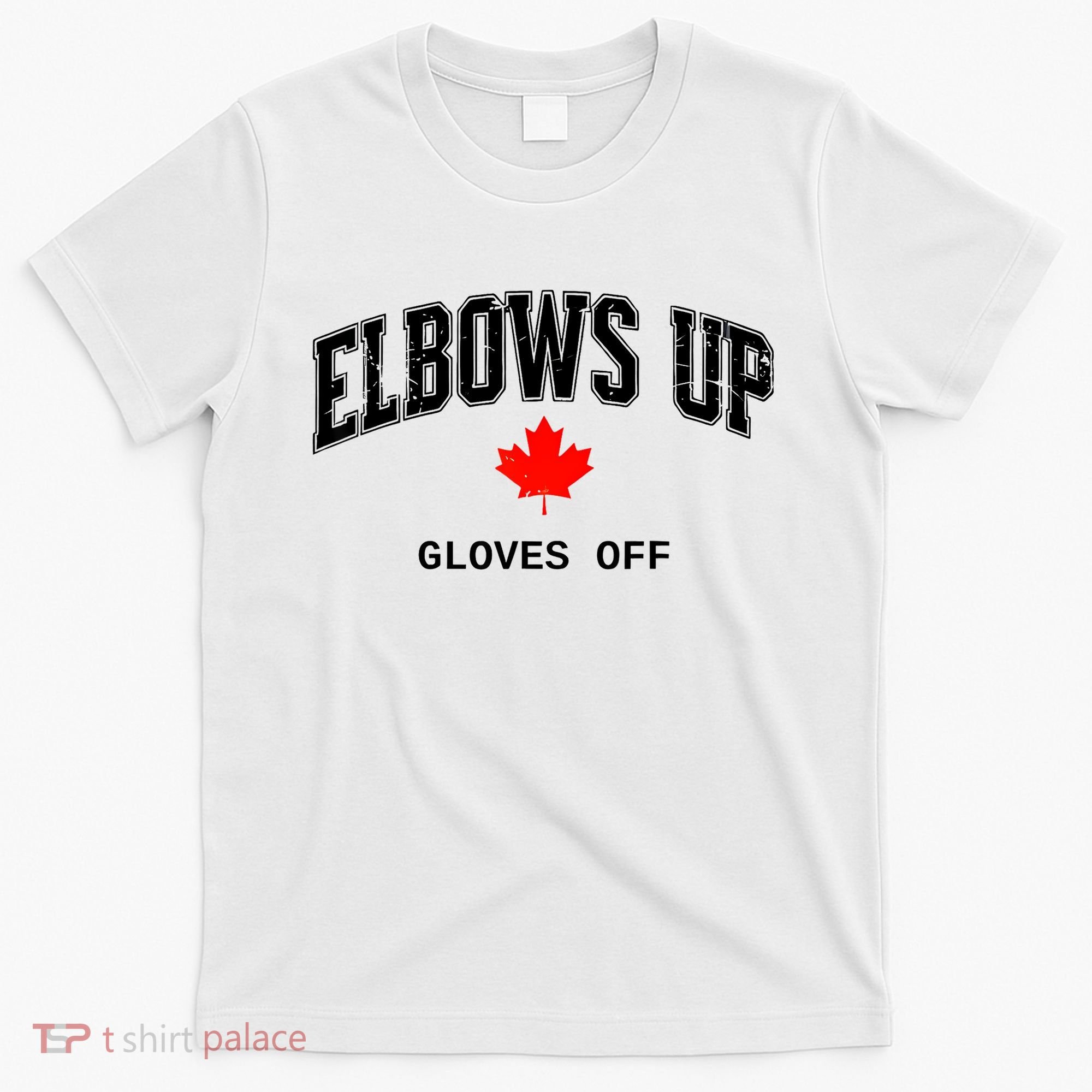 Elbows Up Gloves Off Vintage T-Shirt