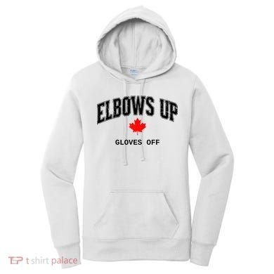 Elbows Up Gloves Off Vintage Women's Hoodie