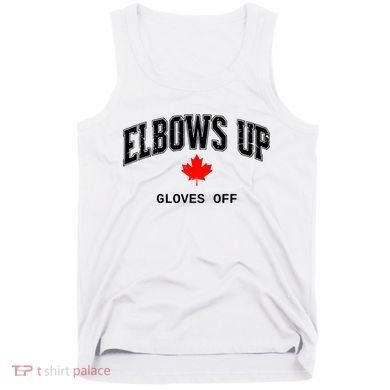 Elbows Up Gloves Off Vintage Tank Top
