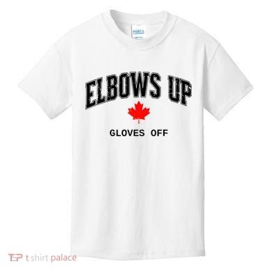 Elbows Up Gloves Off Vintage Kids T-Shirt