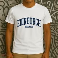 Edinburgh United Kingdom Uk College University Style T-Shirt thumb 3