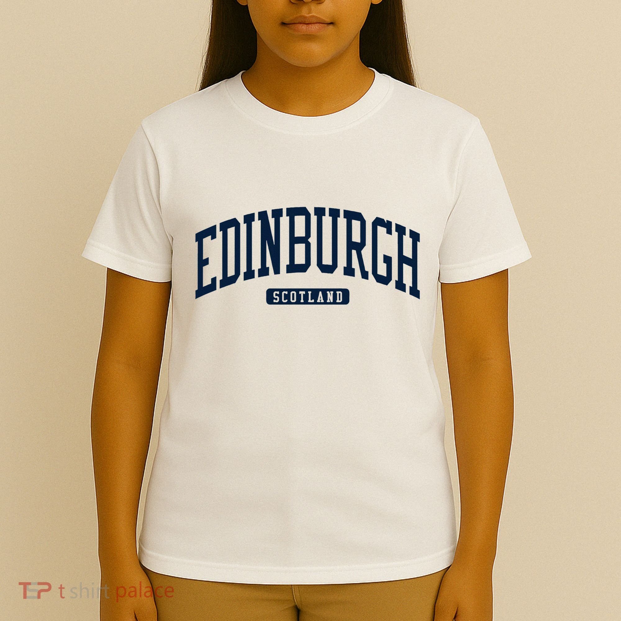 Edinburgh United Kingdom Uk College University Style T-Shirt