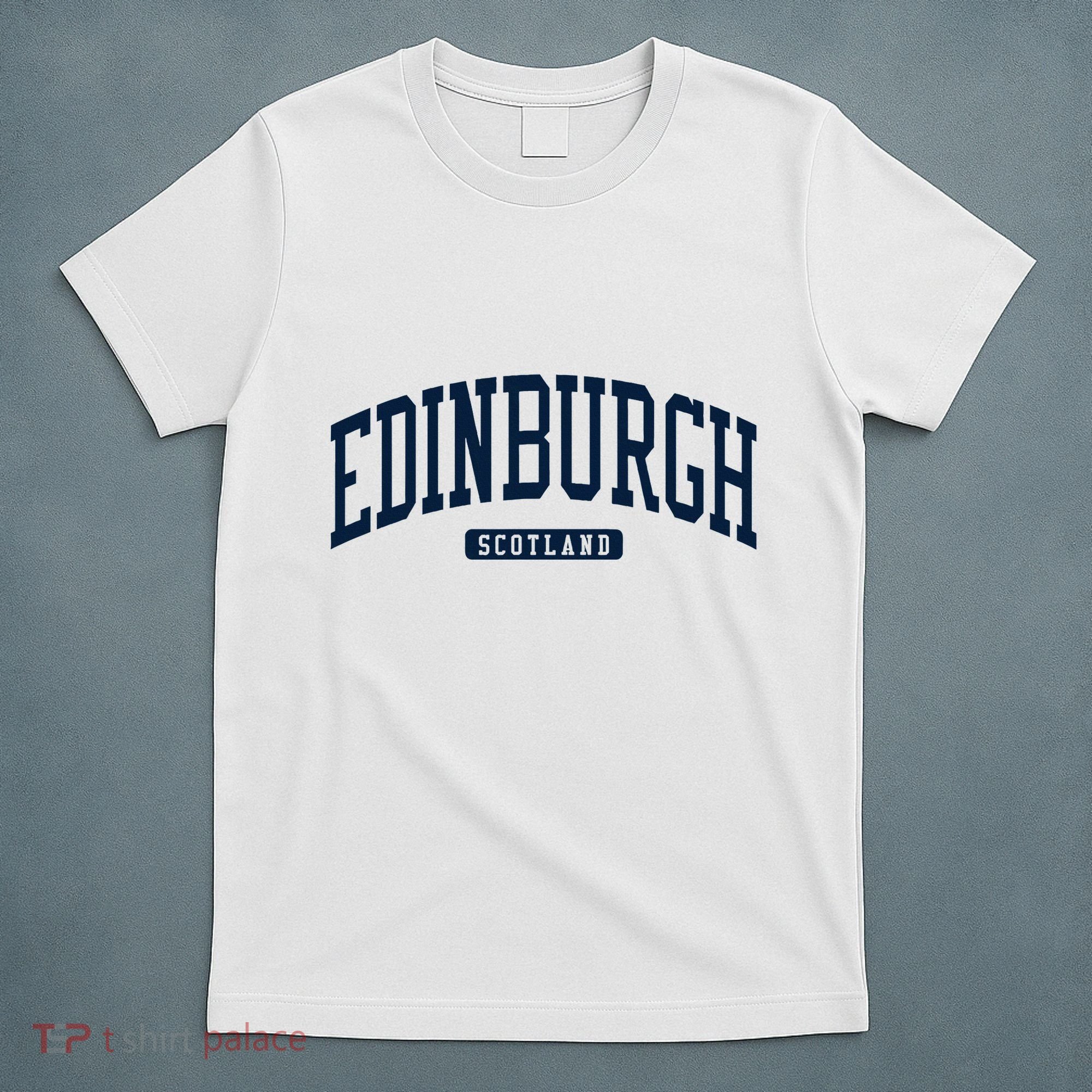 Edinburgh United Kingdom Uk College University Style T-Shirt