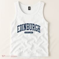 Edinburgh United Kingdom Uk College University Style Tank Top thumb 2