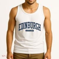 Edinburgh United Kingdom Uk College University Style Tank Top thumb 3