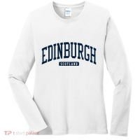 Edinburgh United Kingdom Uk College University Style Women's Long Sleeve Shirt thumb 0