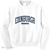 Edinburgh United Kingdom Uk College University Style Kids Sweatshirt thumb 0