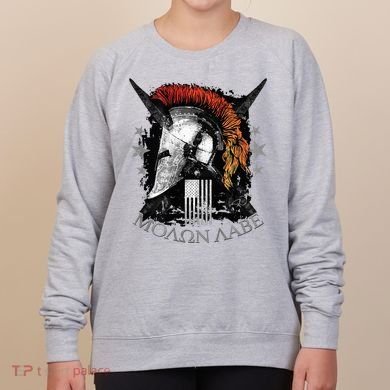 Epic Usa Molon Labe Come And Take Them Spartan 2nd Amendment Women's Sweatshirt