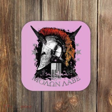 Epic Usa Molon Labe Come And Take Them Spartan 2nd Amendment Coaster