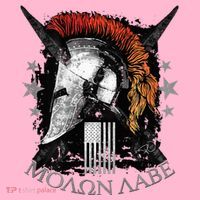 Epic Usa Molon Labe Come And Take Them Spartan 2nd Amendment Coaster thumb 2