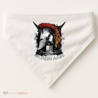 Epic Usa Molon Labe Come And Take Them Spartan 2nd Amendment USA-Made Doggie Bandana thumb 0