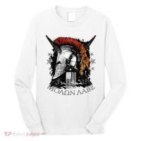 Epic Usa Molon Labe Come And Take Them Spartan 2nd Amendment Long Sleeve Shirt thumb 0