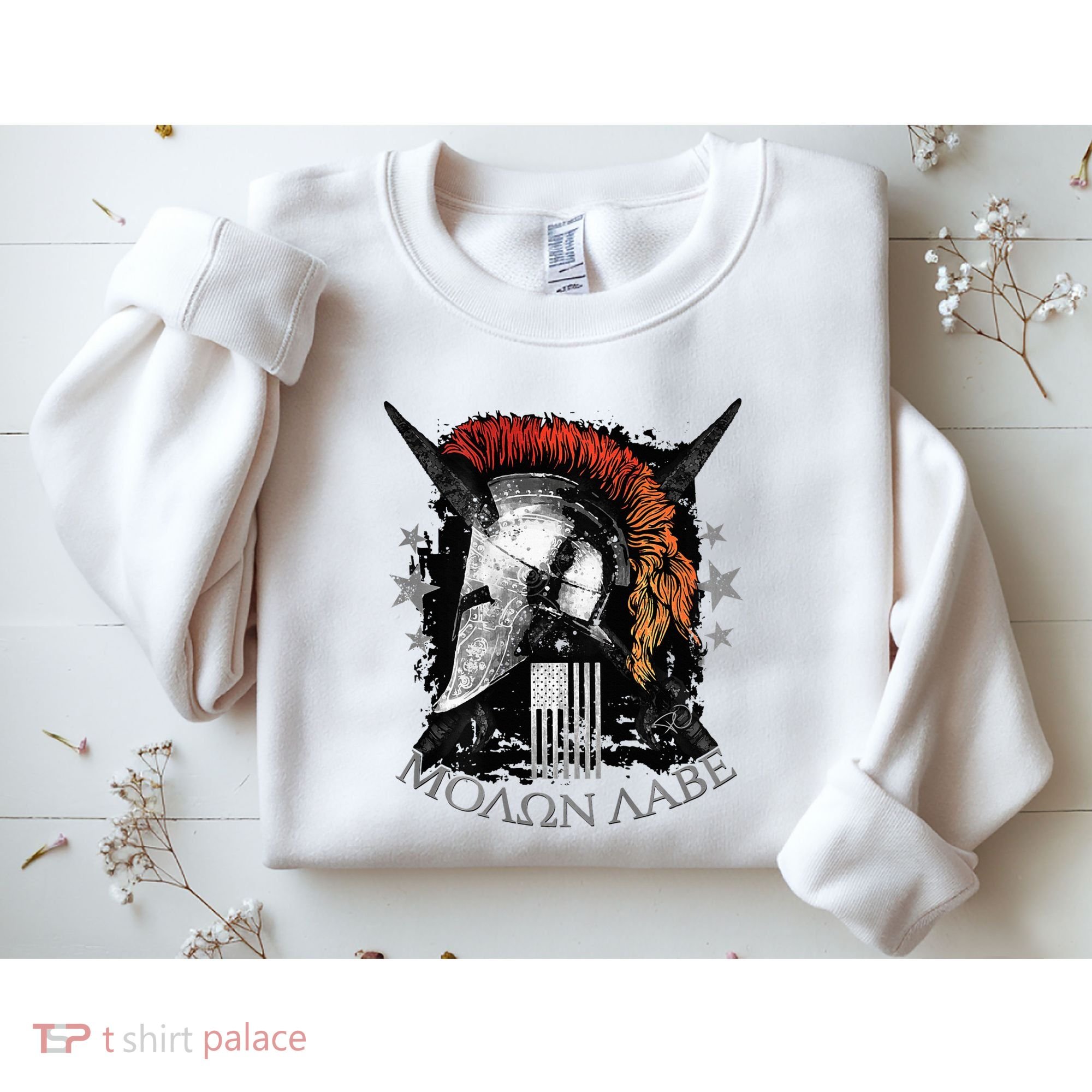 Epic Usa Molon Labe Come And Take Them Spartan 2nd Amendment Sweatshirt