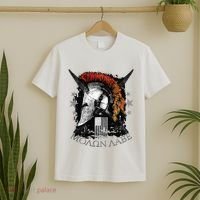 Epic Usa Molon Labe Come And Take Them Spartan 2nd Amendment T-Shirt thumb 2