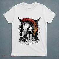 Epic Usa Molon Labe Come And Take Them Spartan 2nd Amendment T-Shirt thumb 5