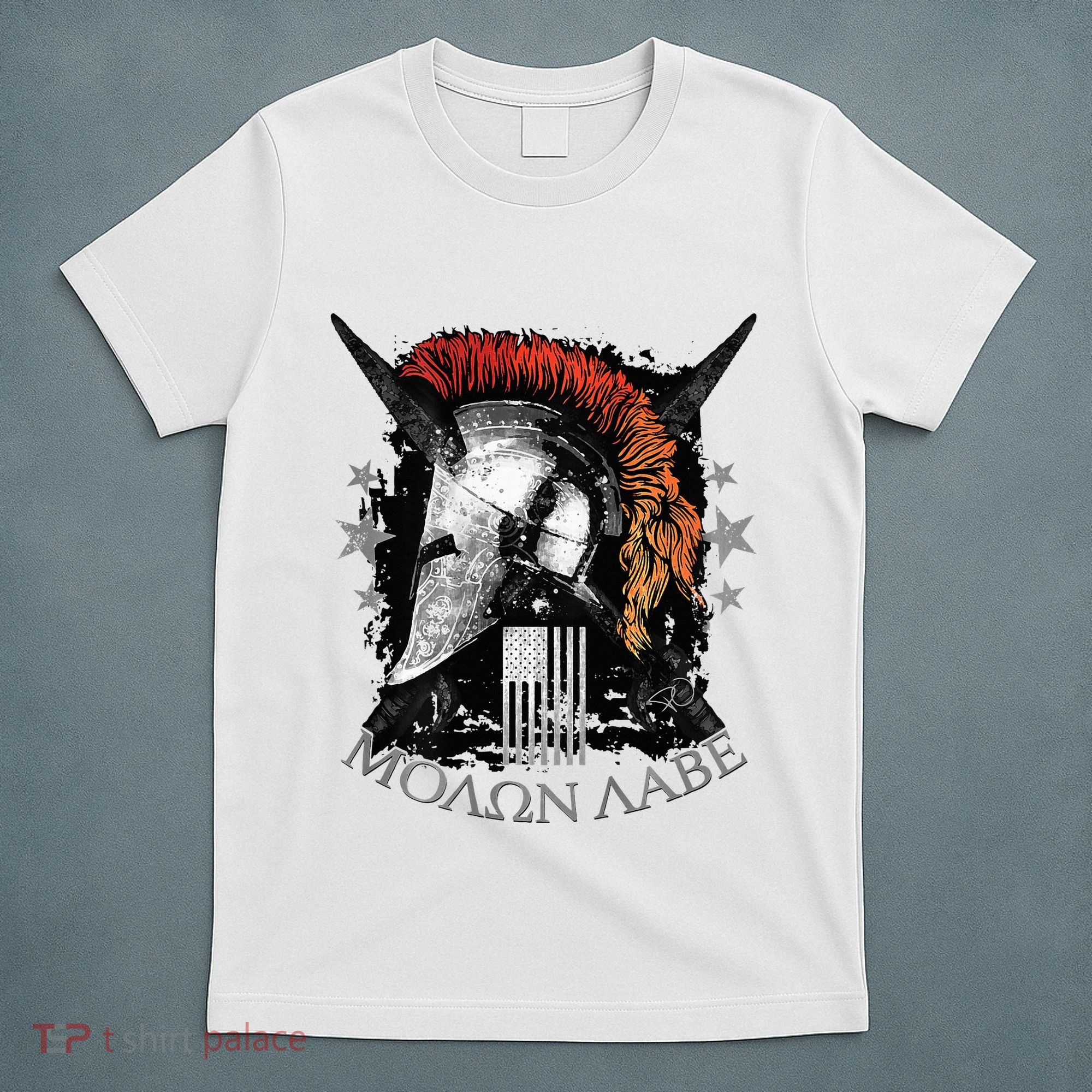 Epic Usa Molon Labe Come And Take Them Spartan 2nd Amendment T-Shirt