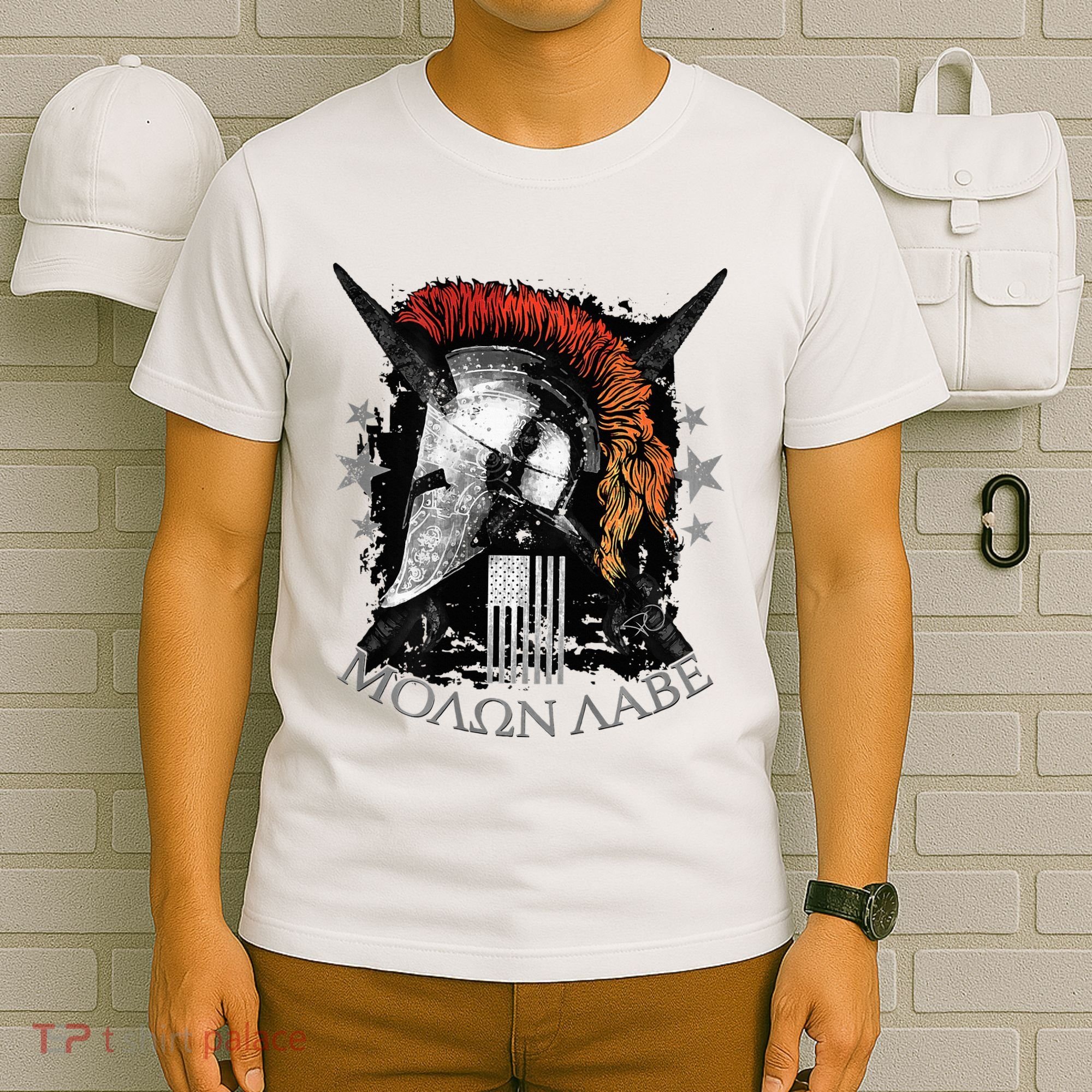 Epic Usa Molon Labe Come And Take Them Spartan 2nd Amendment T-Shirt