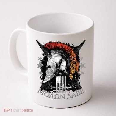 Epic Usa Molon Labe Come And Take Them Spartan 2nd Amendment Coffee Mug