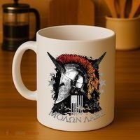 Epic Usa Molon Labe Come And Take Them Spartan 2nd Amendment Coffee Mug thumb 4