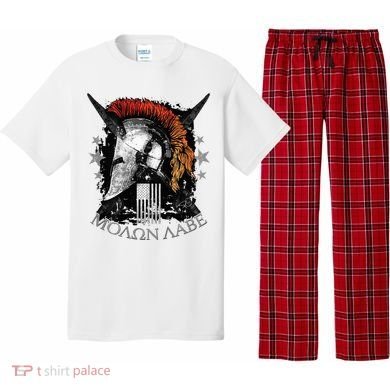 Epic Usa Molon Labe Come And Take Them Spartan 2nd Amendment Pajama Set