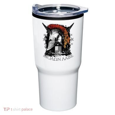 Epic Usa Molon Labe Come And Take Them Spartan 2nd Amendment Tumbler