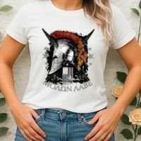 Epic Usa Molon Labe Come And Take Them Spartan 2nd Amendment Women's T-Shirt thumb 2
