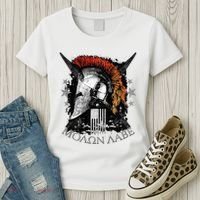Epic Usa Molon Labe Come And Take Them Spartan 2nd Amendment Women's T-Shirt thumb 3