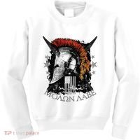 Epic Usa Molon Labe Come And Take Them Spartan 2nd Amendment Kids Sweatshirt thumb 0