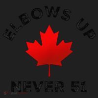 Elbows Up - Never 51 State Canada Flag Stand Strong Beanie thumb 2
