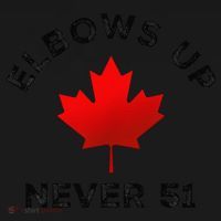 Elbows Up - Never 51 State Canada Flag Stand Strong Pajama Set thumb 2