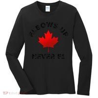 Elbows Up - Never 51 State Canada Flag Stand Strong Women's Long Sleeve Shirt thumb 0