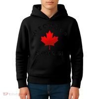 Elbows Up - Never 51 State Canada Flag Stand Strong Kids Hoodie thumb 4