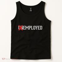 Employed Unemployed New Jobfirst Job Gift Tank Top thumb 2