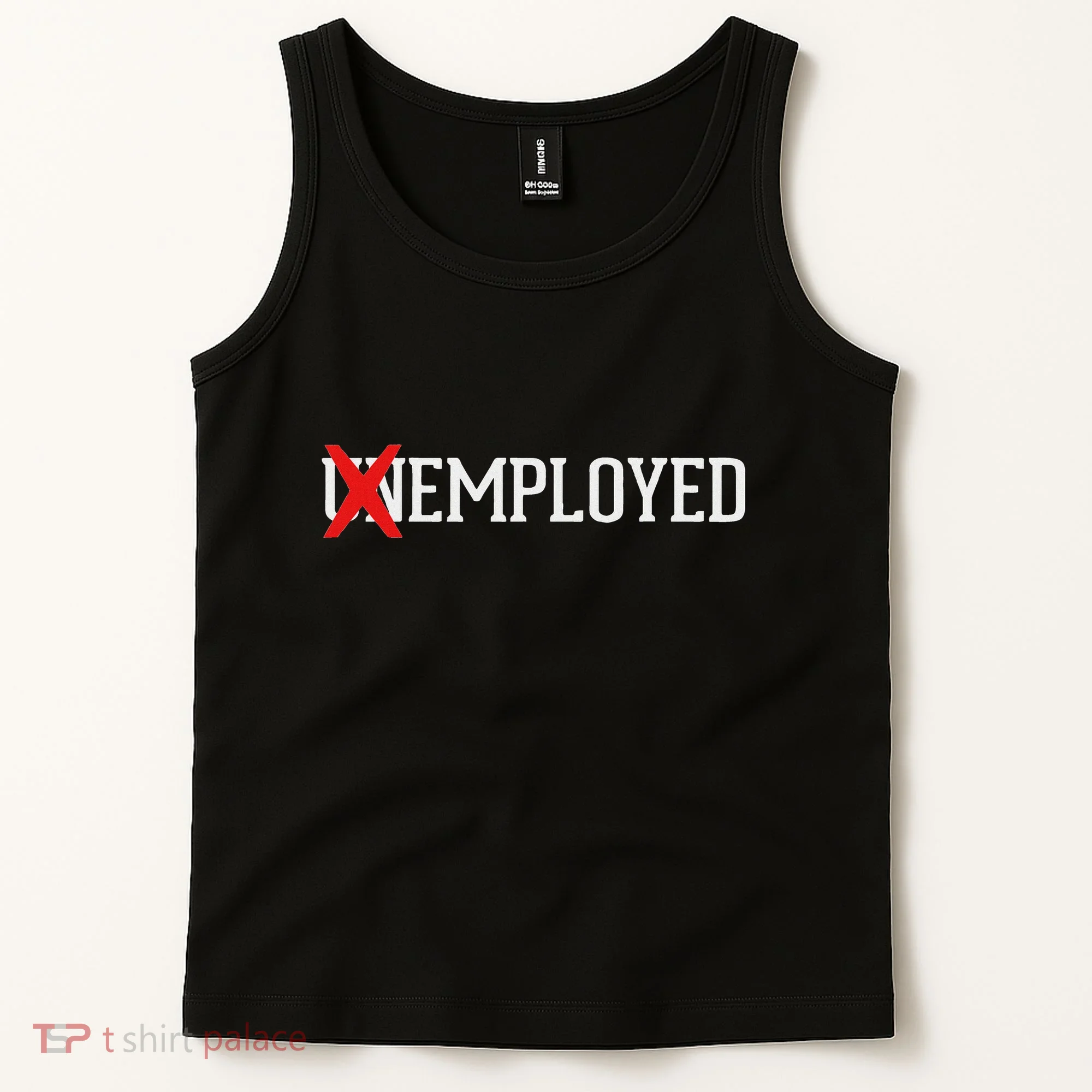 Employed Unemployed New Jobfirst Job Gift Tank Top