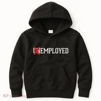 Employed Unemployed New Jobfirst Job Gift Kids Hoodie thumb 0