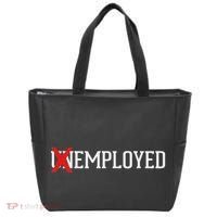 Employed Unemployed New Jobfirst Job Gift Tote Bag thumb 0