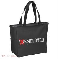 Employed Unemployed New Jobfirst Job Gift Tote Bag thumb 2